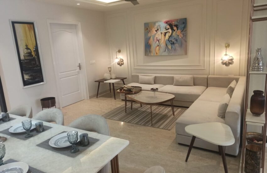 2227 sq.ft 3BHK with study and servant independent floor in New Chandigarh