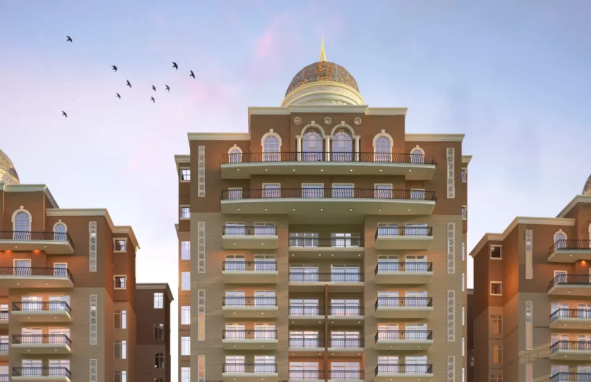 2 BHK with Utility 1260 sq.ft flat in New chandigarh