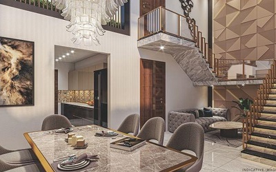 2224 sq.ft 3BHK with store and servant independent floor in New Chandigarh